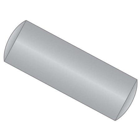 Heritage Industrial  Dowel Pin, 3 mm Nominal Dia, 7 mm L, 317 Stainless Steel, 1 PK DOWM6-030-006